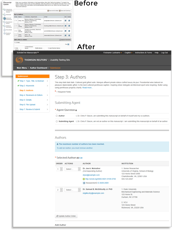 Authoring Redesign